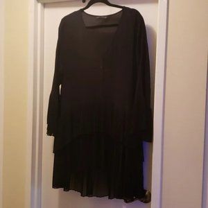 ZARA Poly 3/4 Sleeve Blouse
